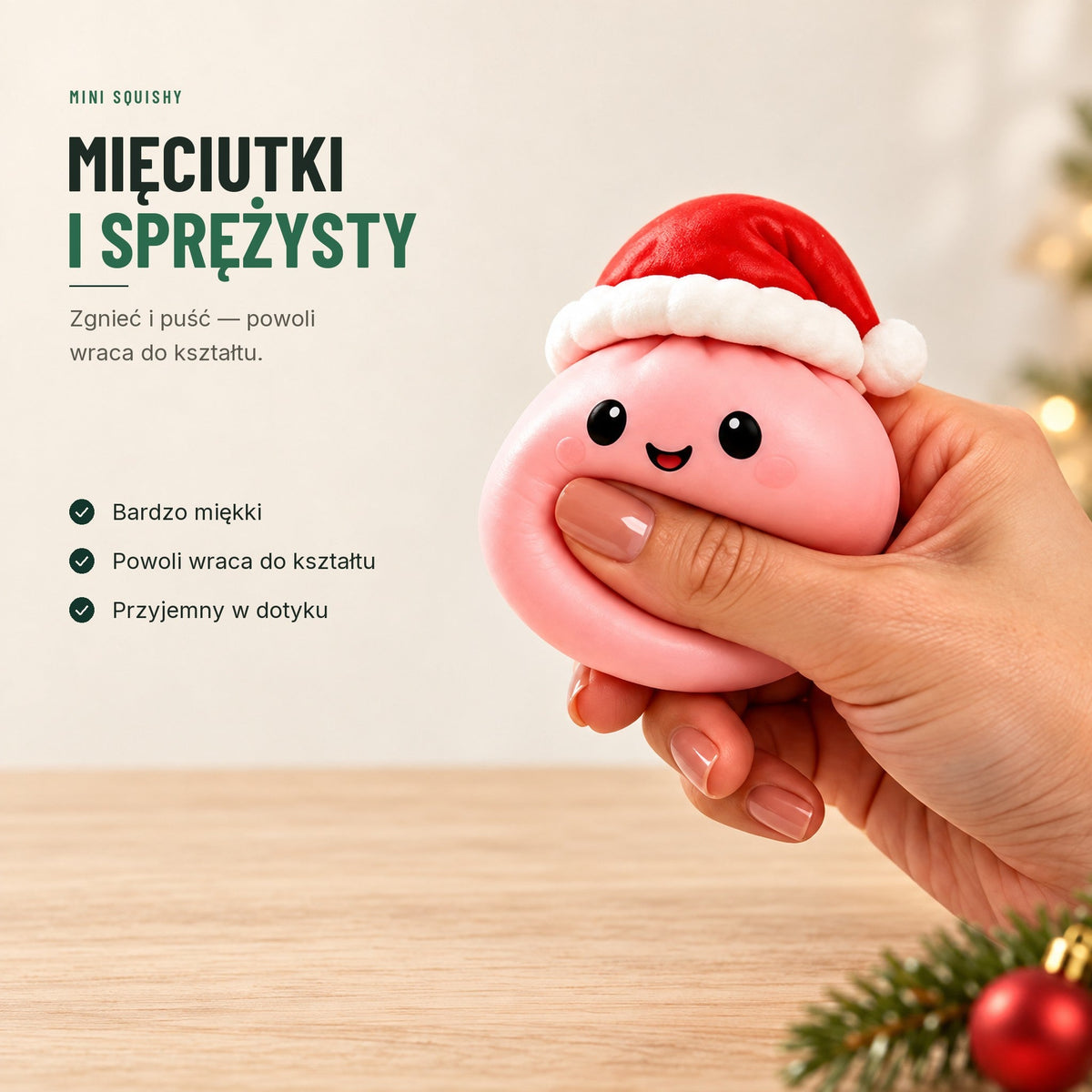Świąteczny kalendarz adwentowy — 24 mini squishy