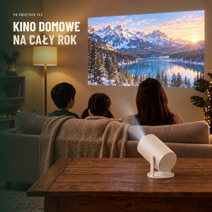 Projektor świąteczny — Mikołaj w Twoim oknie