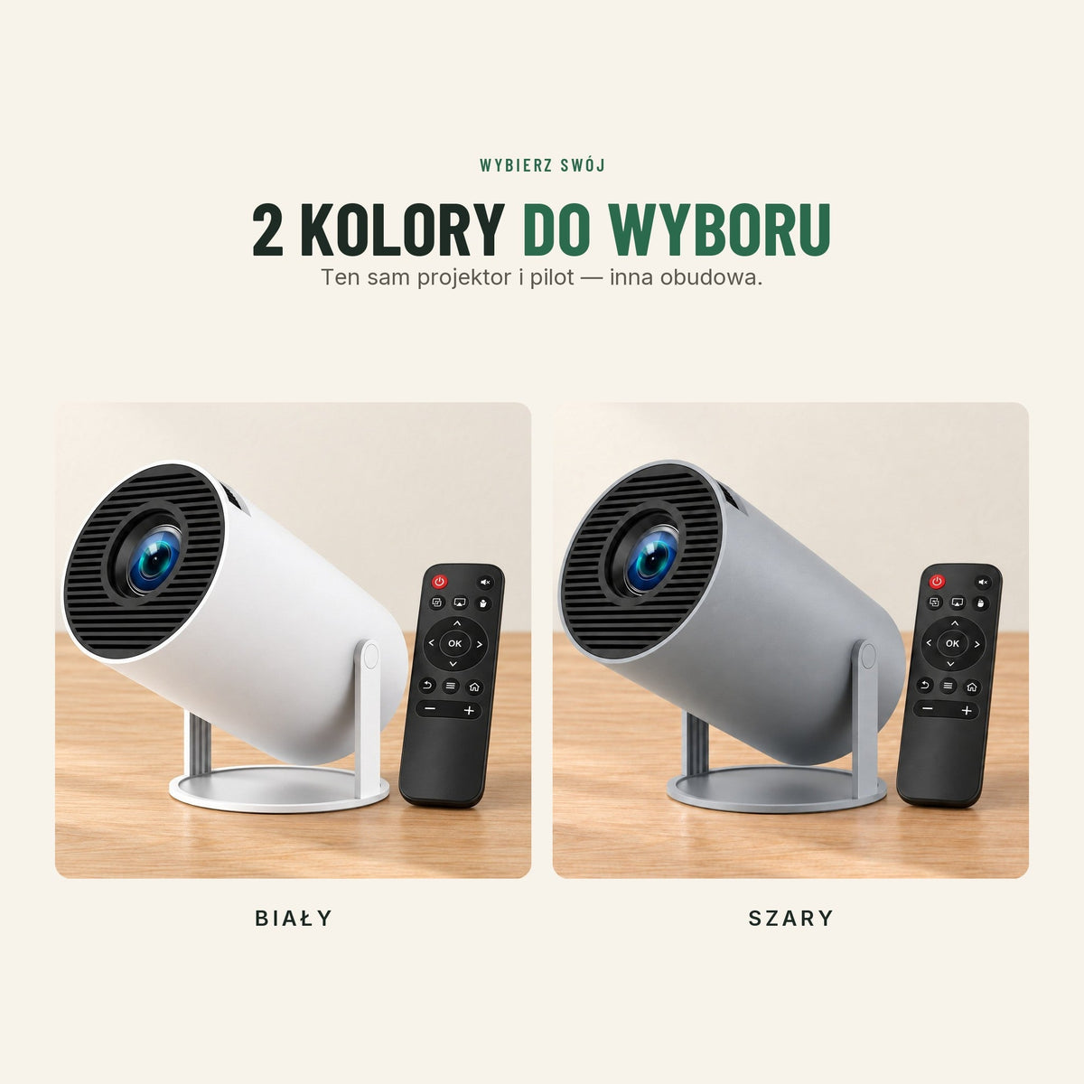 Projektor świąteczny — Mikołaj w Twoim oknie