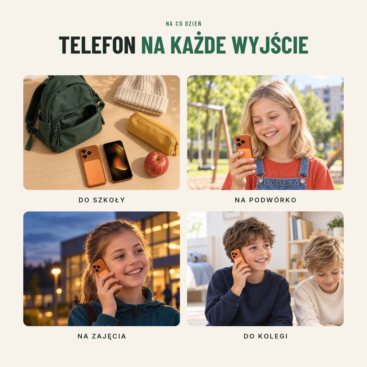 Mini smartfon dla dziecka — pierwszy telefon do kontaktu z rodzicem