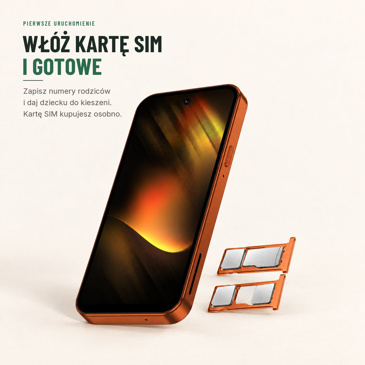 Mini smartfon dla dziecka — pierwszy telefon do kontaktu z rodzicem