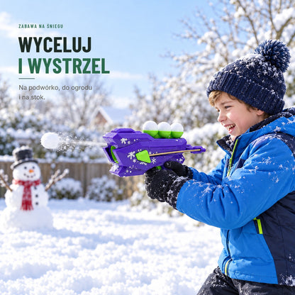 Wyrzutnia śnieżek dla dzieci