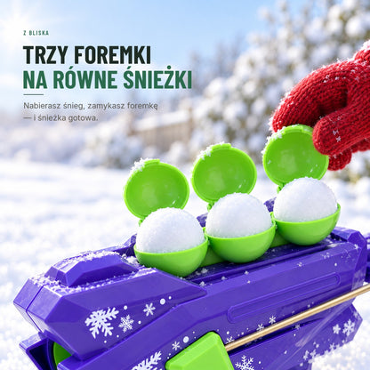 Wyrzutnia śnieżek dla dzieci