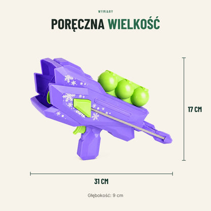Wyrzutnia śnieżek dla dzieci